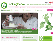 Tablet Screenshot of lookingtocook.co.uk